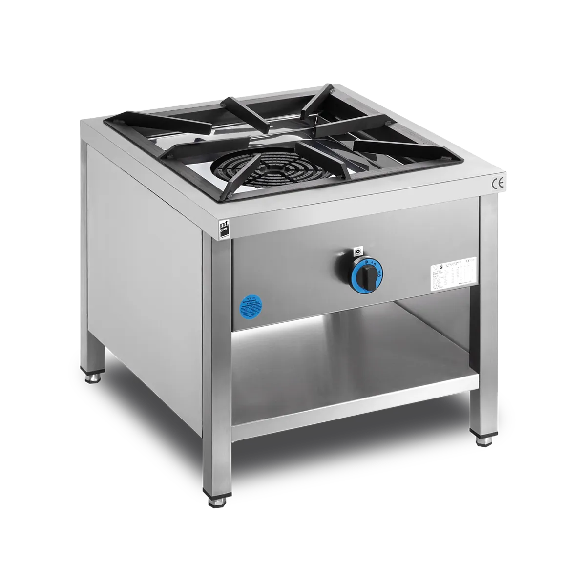 Mueble Pavimento Marmitero Cerrado NTGAS PAV/01-1H-T