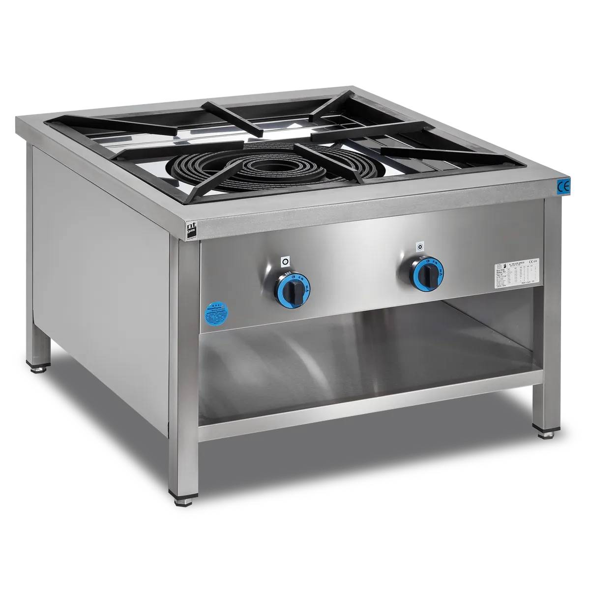 Mueble Pavimento Marmitero Cerrado NTGAS PAV/01-1P-T