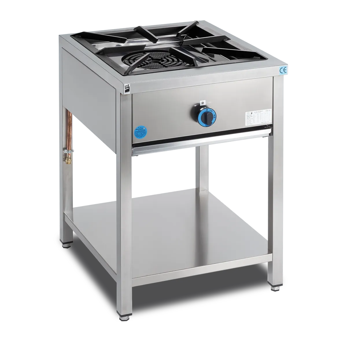 Mueble Paellero Gas Alto Cerrado NTGAS MOB/01-1H-T