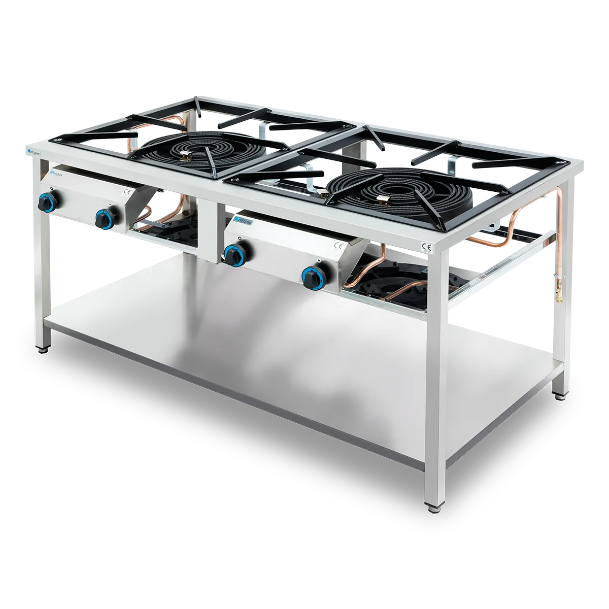 Mueble Paellero Gas Alto Abierto NTGAS MOB/02-2P-A