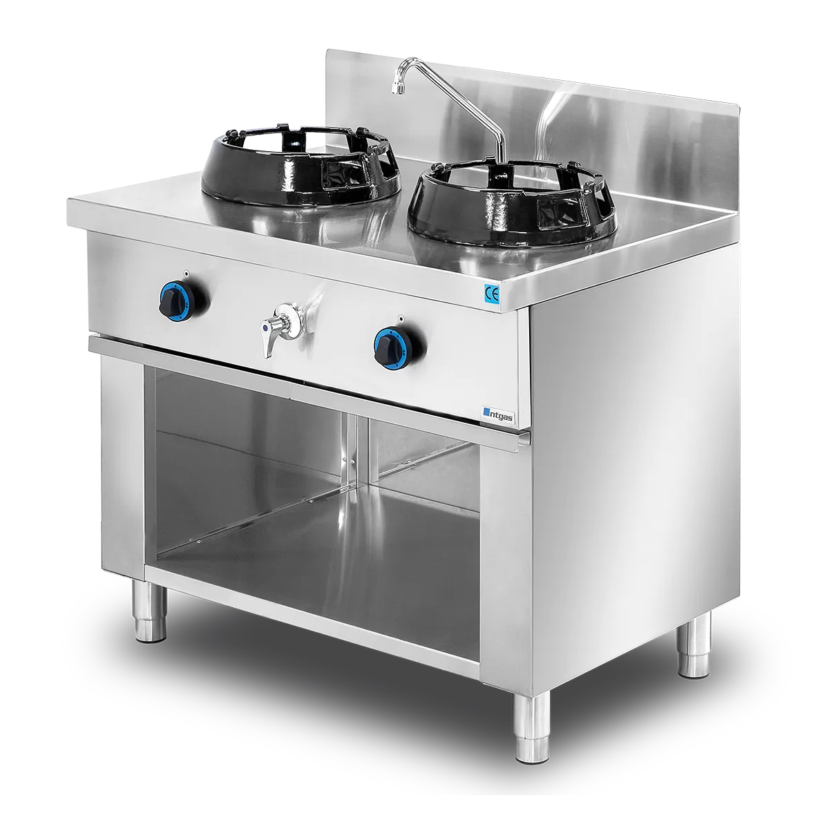 Cocina Fogón Wok NTGAS MOB/02-2C-WL | NTGAS MOB/02-2V-WL