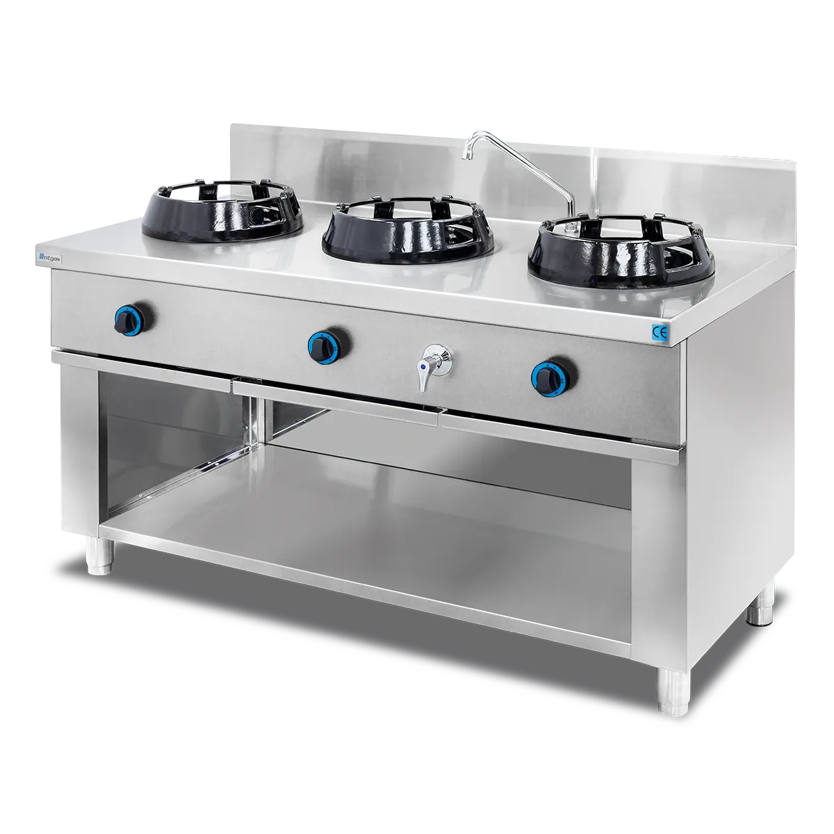 Cocina Fogón Wok MOB/03-3C-WL | NTGAS MOB/03-3V-WL