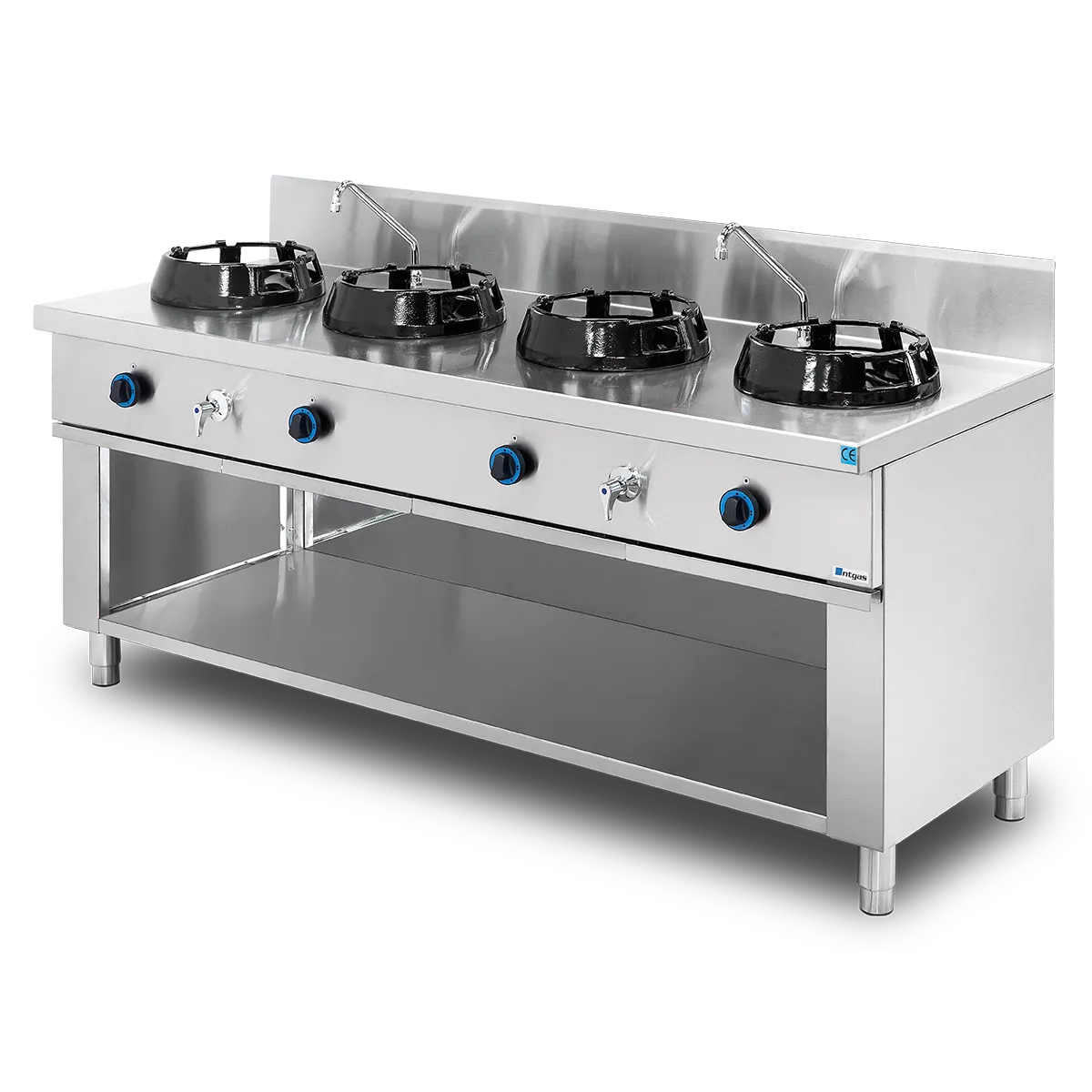 Cocina Fogón Wok NTGAS MOB/04-4C-WL | NTGAS MOB/04-4V-WL